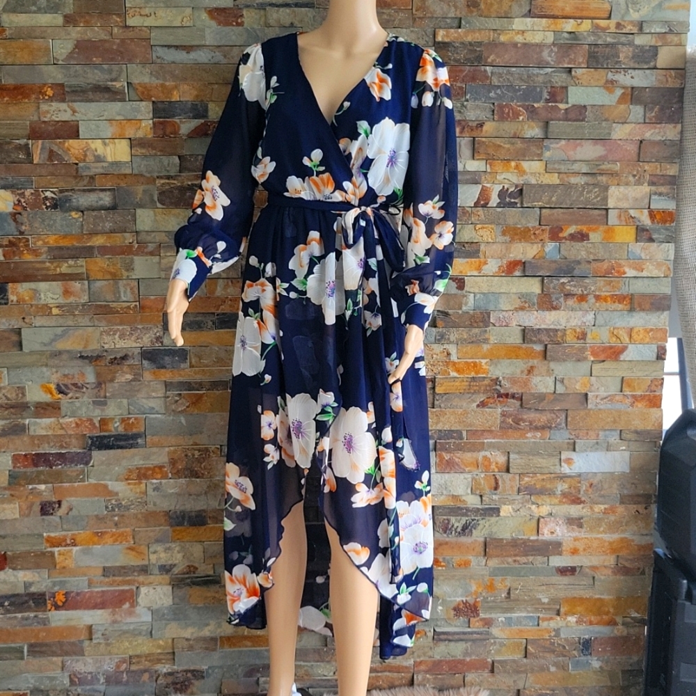 Make An Offer On This Floral Long Sleeved Number!!!